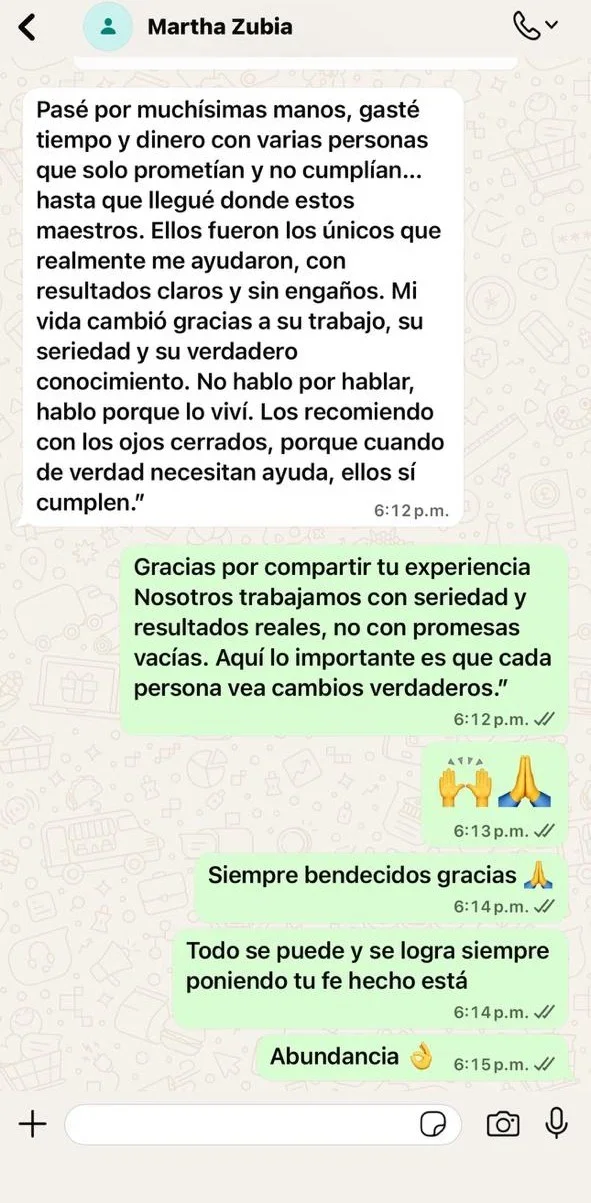 Testimonio Real